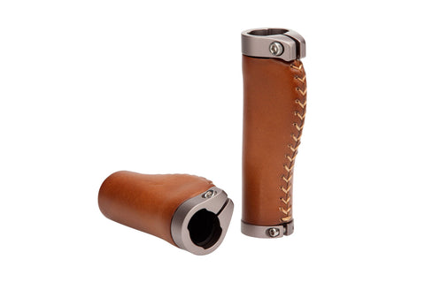 Premium Ergo Leather Grip Set