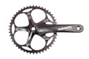 SRAM S100 165mm 48T Black Courier Crankset Power Spline